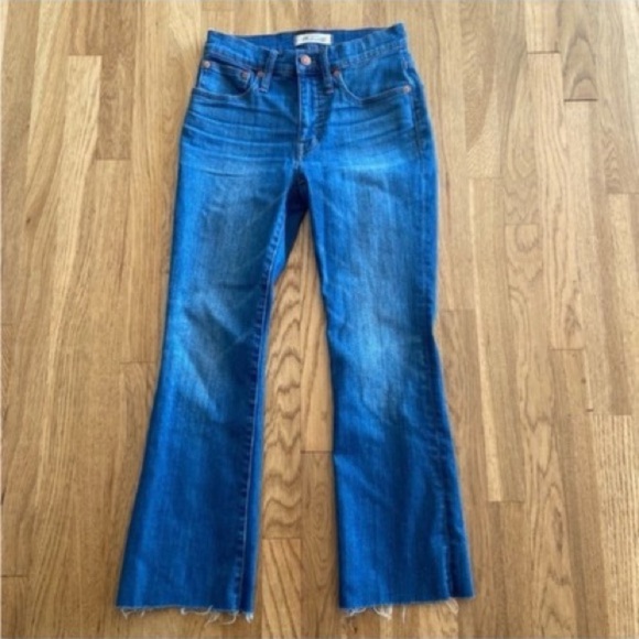 Madewell Cali Demi Boot Frayed Step Hem Size 24 EUC - Picture 4 of 15